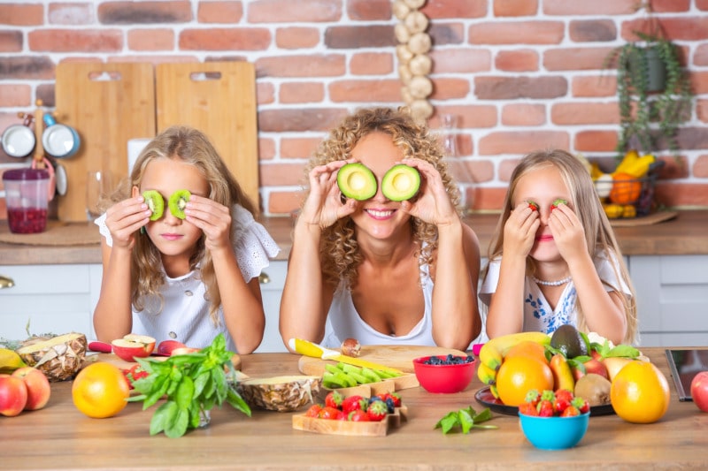 comida sana para niños